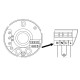 Микроволновый датчик движения E.Next e.sensor.mw.700.white 360° IP20 белый (s061021)