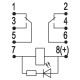 Електромеханічне реле NOARK Ex9JM2L10 10А 24В AC 2 контакти (110297)