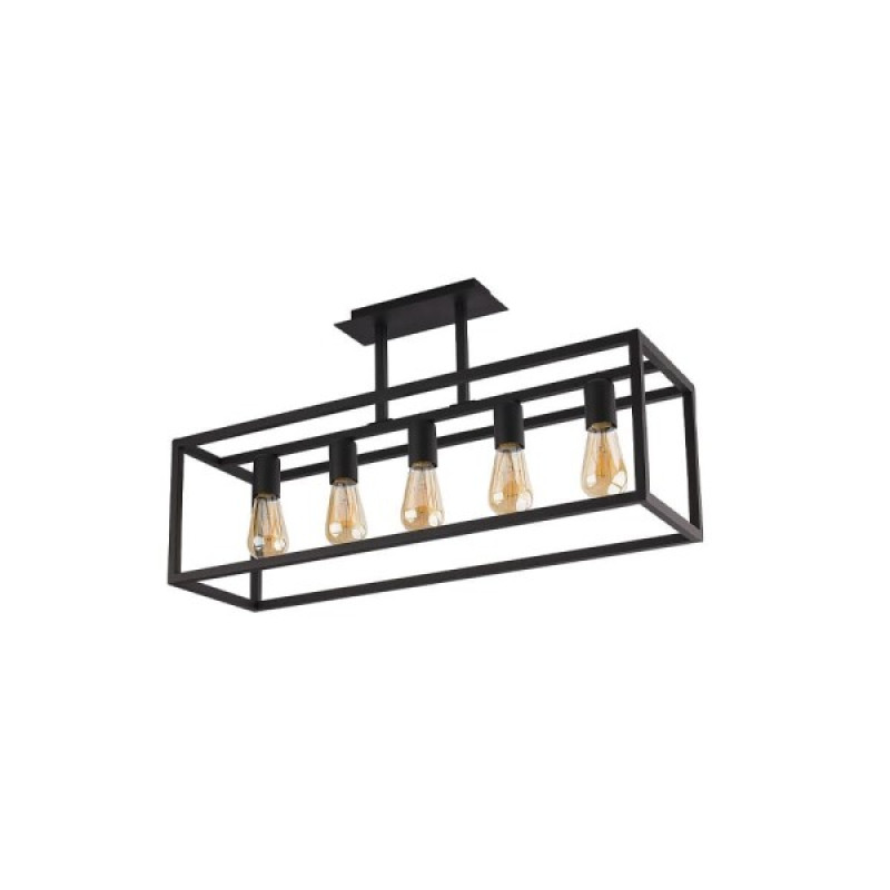Люстра Nowodvorski 9047 Crate E27 5x25W IP20 черная