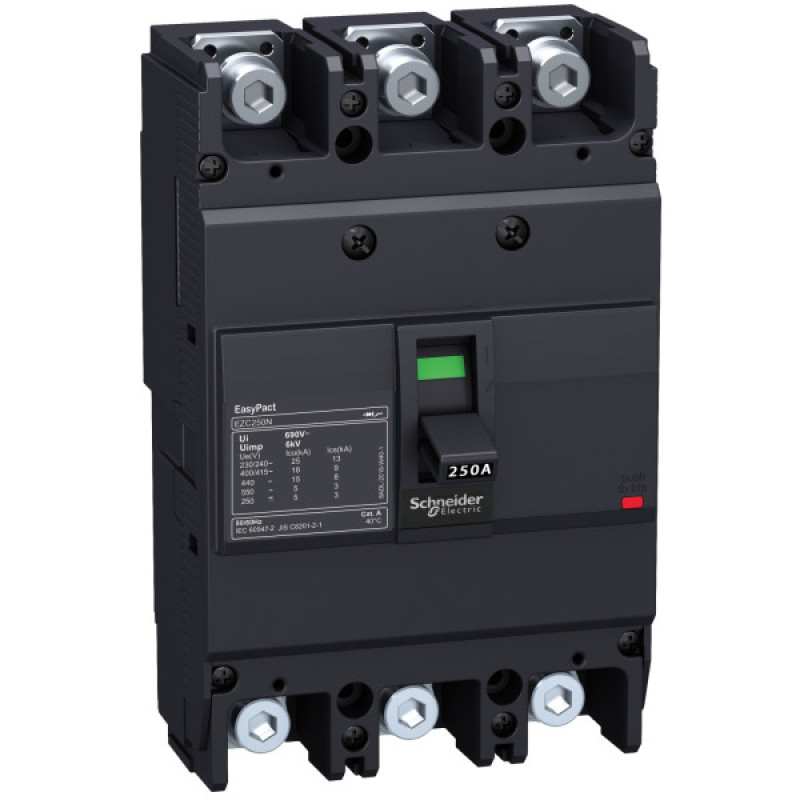 Автомат. выключатель Schneider Electric EZC250N 3P3T 25кА 250A