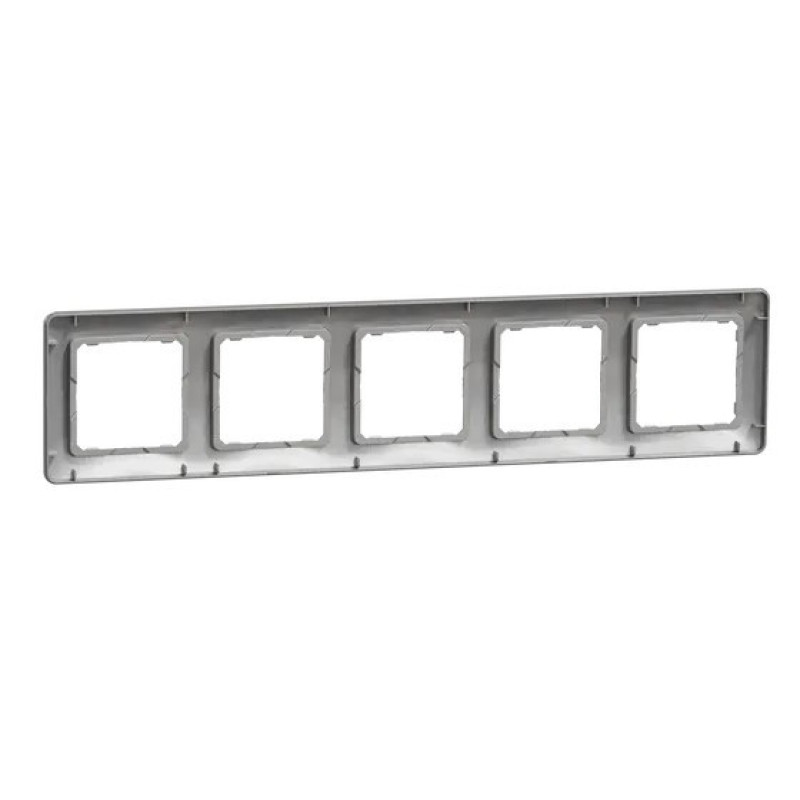 Рамка 5-местная Schneider Electric Sedna Design алюминий SDD313805