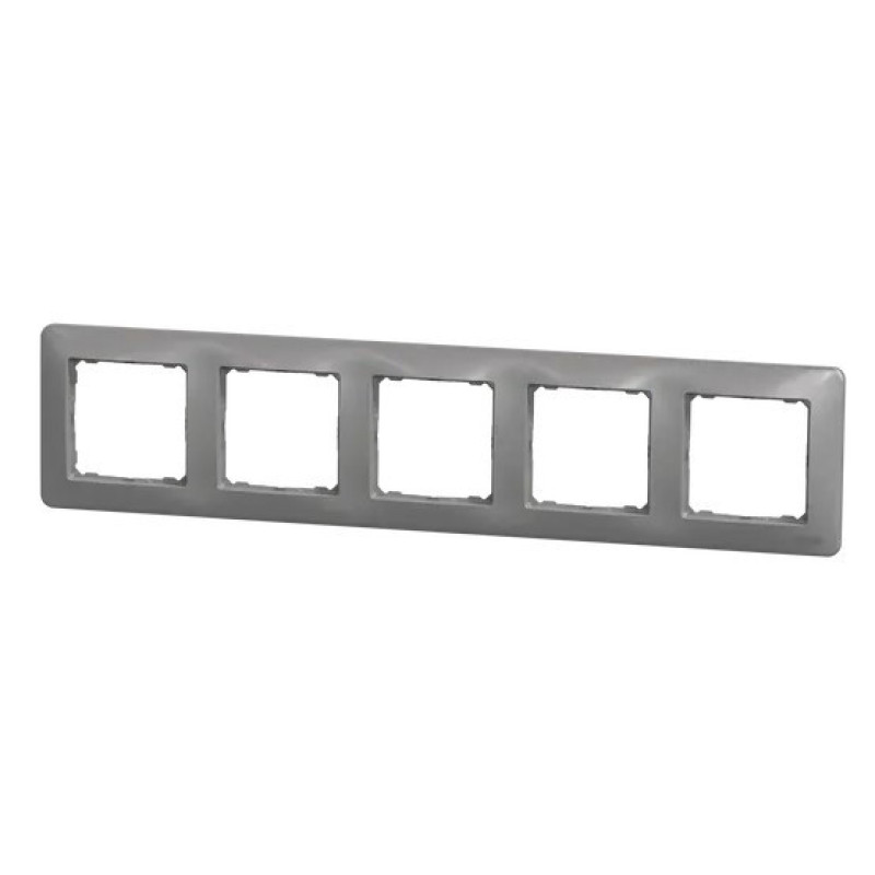 Рамка 5-местная Schneider Electric Sedna Design алюминий SDD313805
