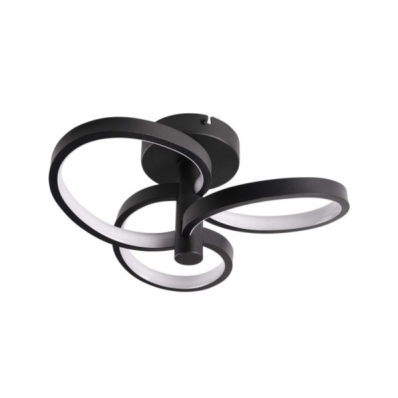 Люстра Goldlux 336002 Ribbon LED 1x12W 4000K 1700Lm IP20 черная
