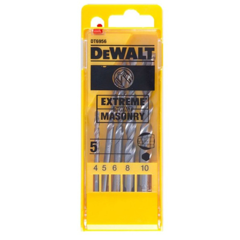 Набір свердлів з цегли та бетону DeWALT DT6956 Extreme
