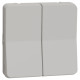 Прохідний 2-клавішний перемикач Schneider Electric MUR39022 (сх.6+6) IP55 (білий)