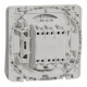 Прохідний 2-клавішний перемикач Schneider Electric MUR39022 (сх.6+6) IP55 (білий)