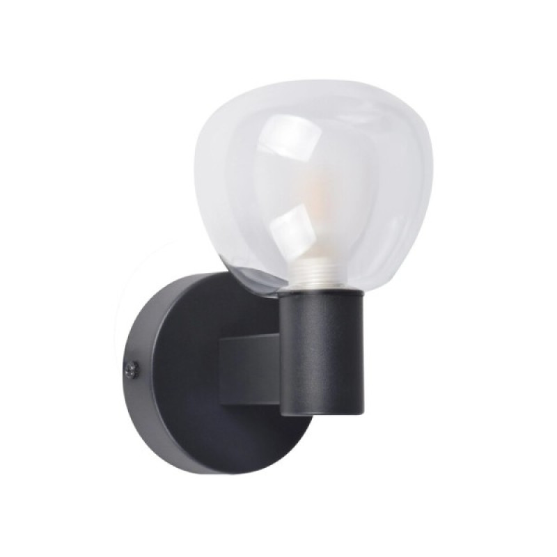 Бра, настінний світильник Goldlux 336019 Pola G9 1x5W IP44 чорний
