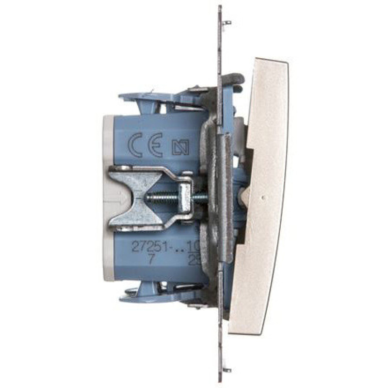 Двойной перекрестный выключатель Kontakt Simon Simon 54 Premium DW7/2.01/44 (золото)