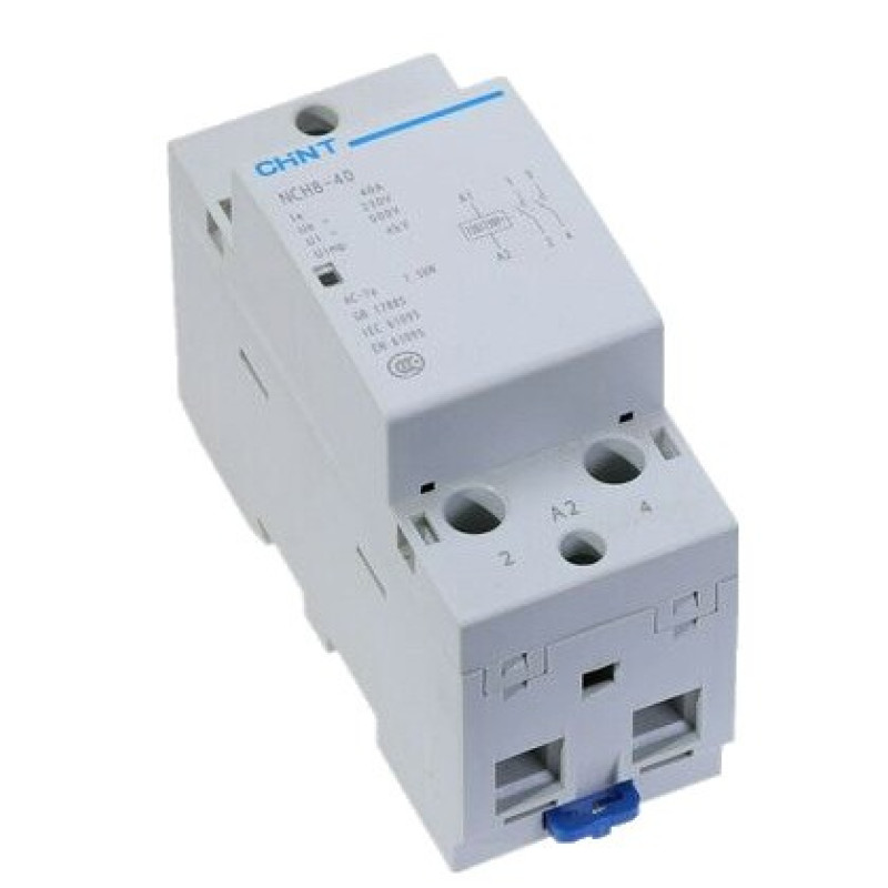 Модульный контактор Chint NCH8-40/20 40A 2NO AC 220/230В (256081)