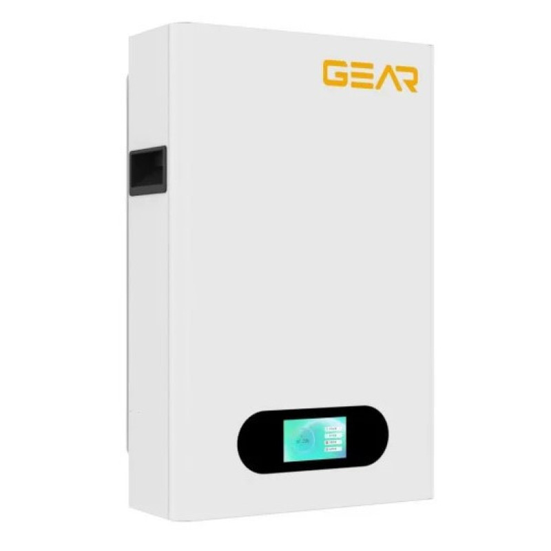 Акумуляторна батарея GEAR LiFePo4 51.2В /100 Ah (5120 Wh)