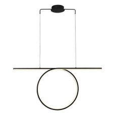Подвесной светильник, люстра Goldlux 334022 Odetta LED 1x42W 4000K 5250Lm IP20 черный