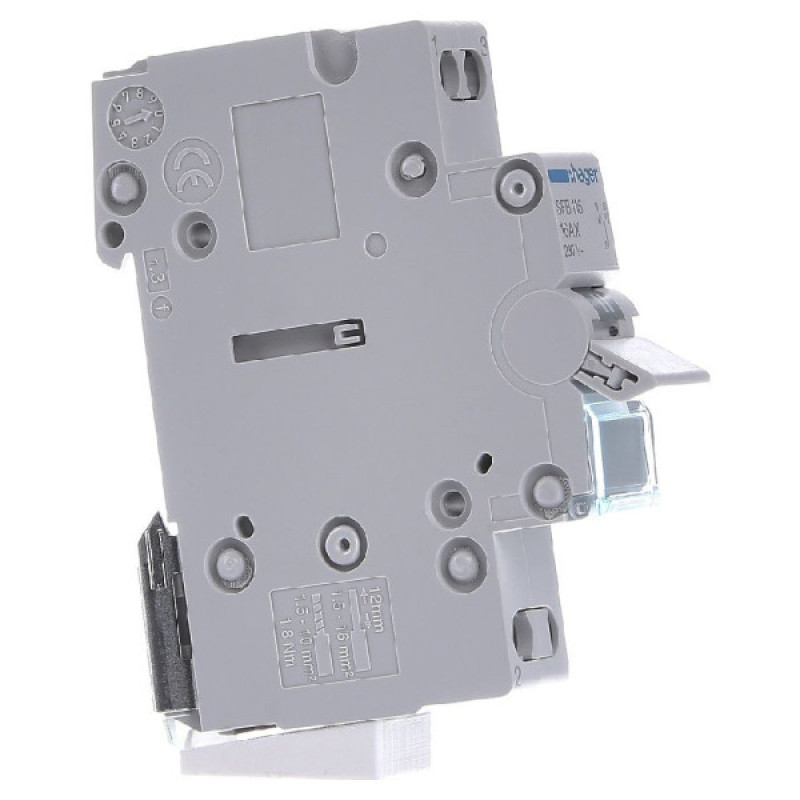 Перемикач Hager SFB116 I-0-II 1P 16А/230В 1м