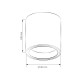 Точечный светильник Goldlux 323644 Falco GU10 1x10W IP20 WH