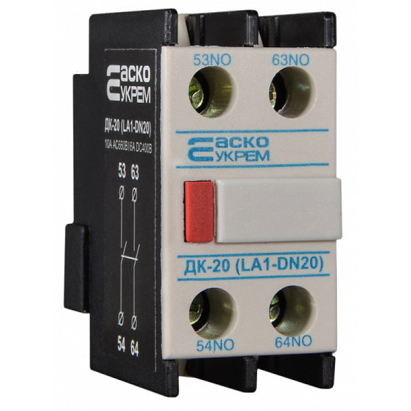Дополнительный контакт Аско-Укрем ДК-20 LA1-D13 (A0040050011)