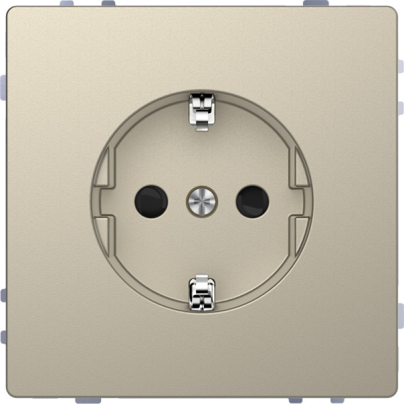 Розетка Schneider Electric D-Life MTN2300-6033 с з/к и шторками сахара