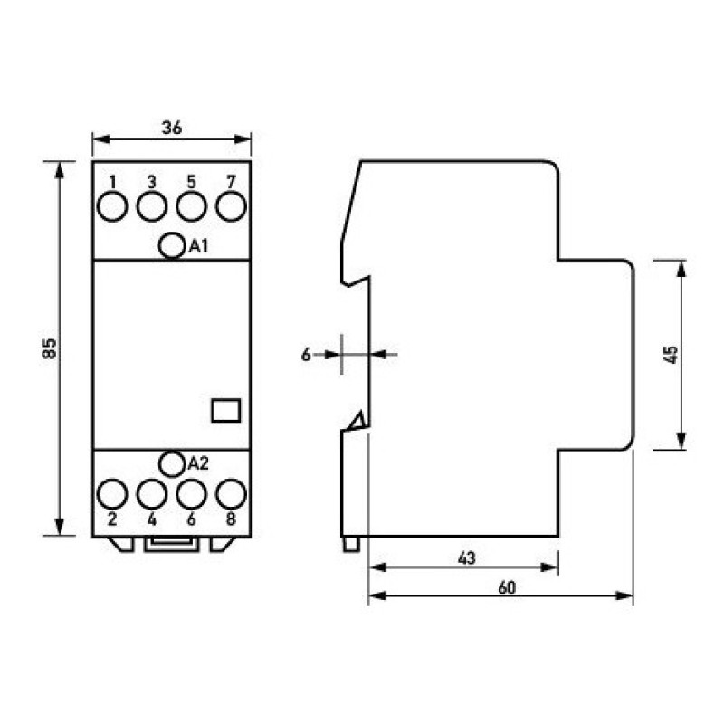 Контактор Doepke HS20-40 230В 24А