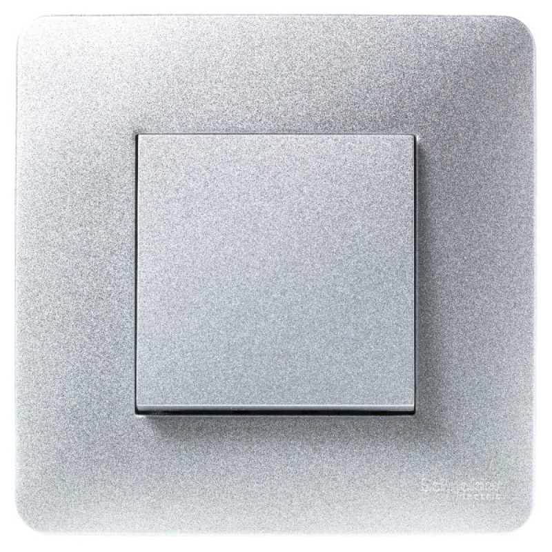 Однопостовая рамка Schneider Electric NU200230 (алюминий)