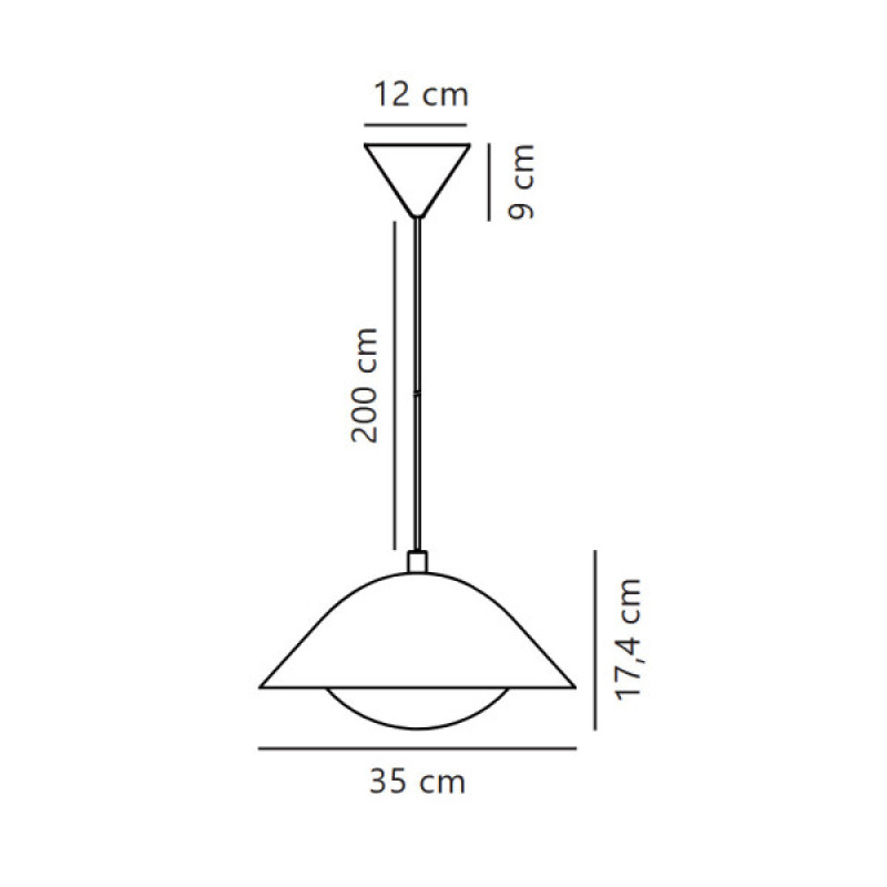 Подвесной светильник, люстра Nordlux 2213083009 Freya E27 1x40W IP20