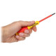 Прорезиненная отвертка Stanley FatMax VDE 1000V Ph2х125