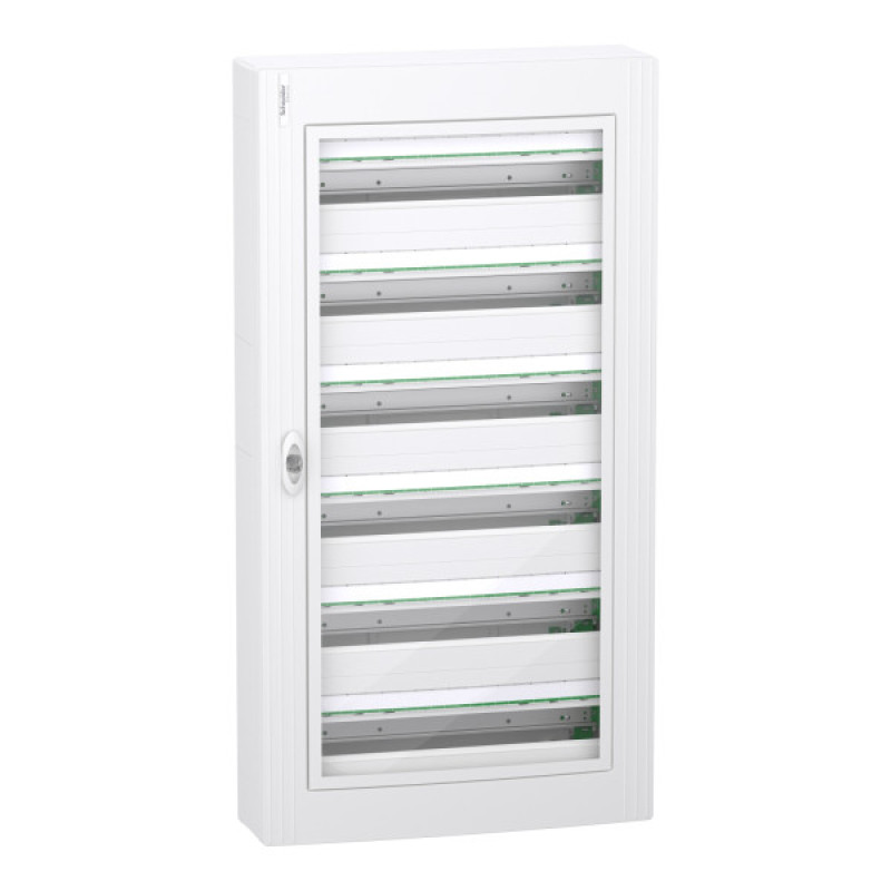 Навесной щит Schneider Electric PrismaSeT XS LVSXR624 6 рядов 144М прозрачные двери