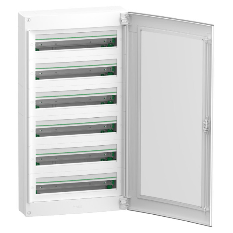 Навесной щит Schneider Electric PrismaSeT XS LVSXR624 6 рядов 144М прозрачные двери