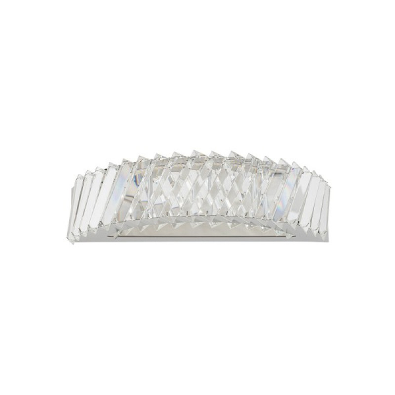 Бра, настінний світильник Nowodvorski 11710 Luxora LED 1x15W 3000K 1000Lm IP20 хром