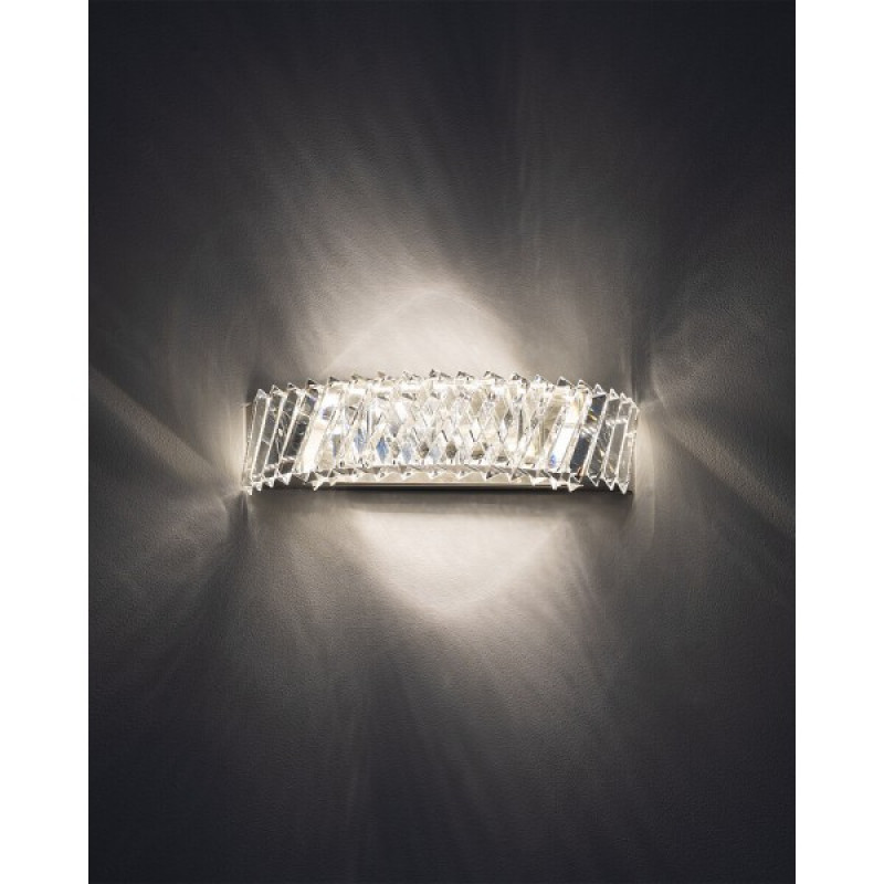 Бра, настінний світильник Nowodvorski 11710 Luxora LED 1x15W 3000K 1000Lm IP20 хром