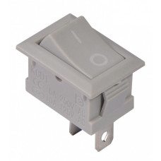 Перемикач Аско-Укрем KCD1-101 Grey/Grey сірий (A0140040051)