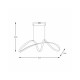 Люстра Zuma Line 20026P-GD Fermi Led 1x50W 3000K-6000K 2800Lm IP20