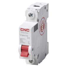 Модульний автоматичний вимикач CNC YCB6Н-63 1Р 3А 4,5кА D (Б00038360)