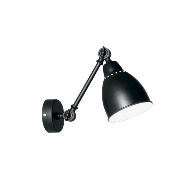 Бра, настенный светильник Ideal Lux NEWTON AP1 NERO 27852