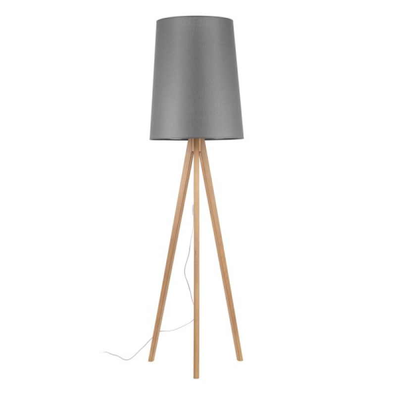 Торшер TK Lighting 5046 Walz E27 1x15W IP20 серый