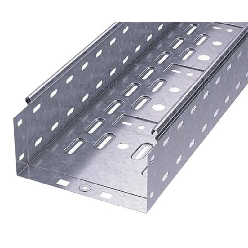 Перфорированный лоток 600х100х3000мм DKC 35347
