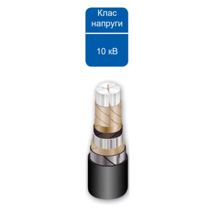 Конечная муфта для трехжильного кабеля EUITH TpPC 12 50-120 450 CM 12кВ внутренней установки с наконечниками (540520)