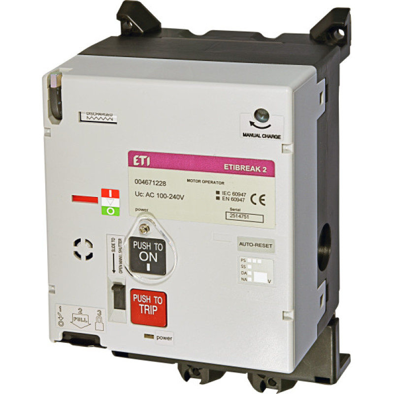 Мотор-привод для автоматического выключателя ETI 004671228 MO2 400&630 (RESET) AC100-240V