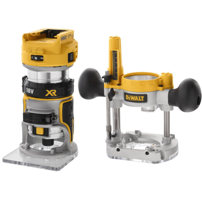 Бесщеточный аккумуляторный фрезер DeWALT DCW604N 18В