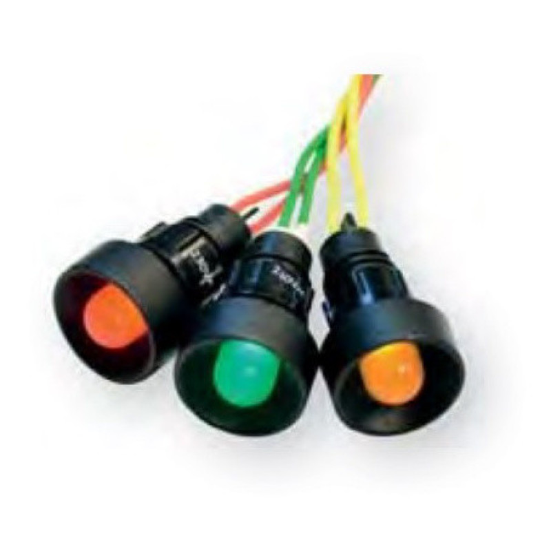 Сигнальная лампа ETI 004770811 LS 10 R 230 10мм 230V AC (красная)