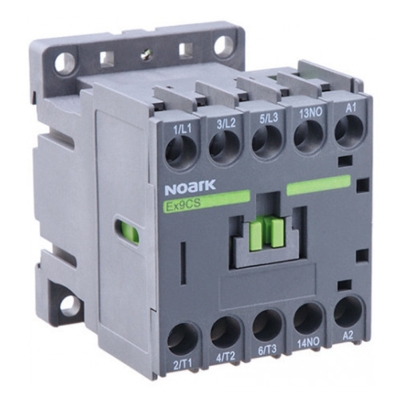 Миниконтактор NOARK Ex9CS09 10 3Р 9A 380В AC 1NO (101018)