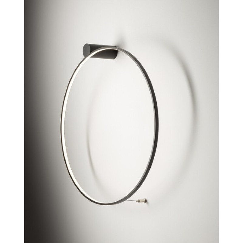 Люстра Nowodvorski 10815 Circolo LED M 1x21W 3000K 660Lm IP20 чорна