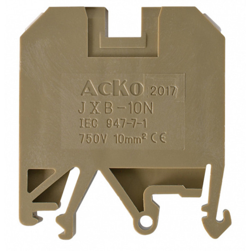 Клеммник Аско-Укрем JXB 10/35 желтый (A0130010017)
