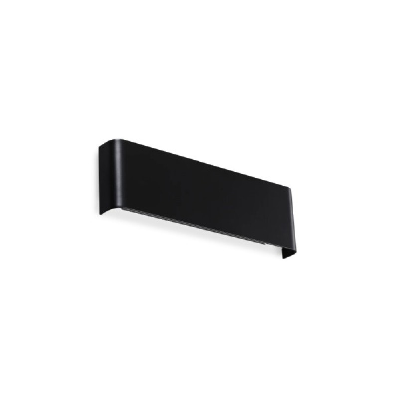 Бра, настенный светильник Ideal Lux 345178 Delta AP D030 Led 1x10W 4000K 1150Lm IP20 Черный
