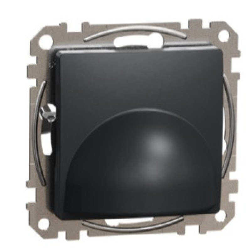 Накладка для вывода кабеля Schneider Electric Sedna Design & Elements черная SDD114903