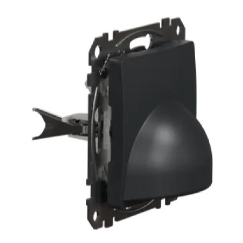Накладка для вывода кабеля Schneider Electric Sedna Design & Elements черная SDD114903