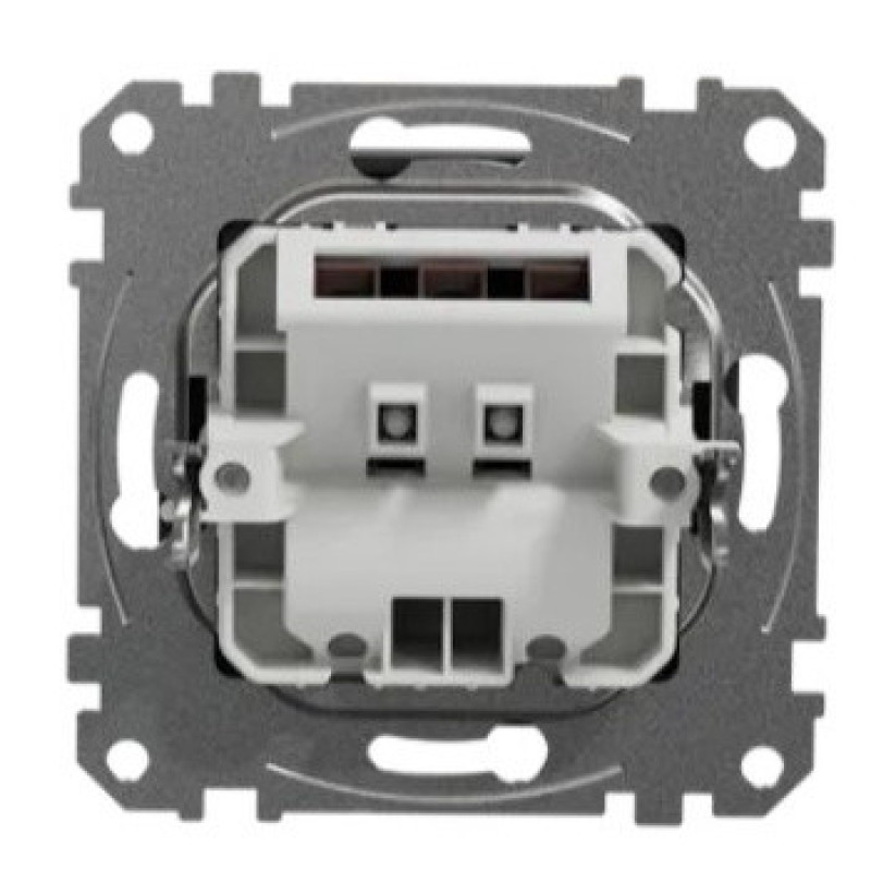 Накладка для вывода кабеля Schneider Electric Sedna Design & Elements черная SDD114903