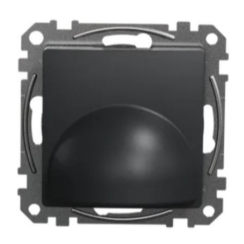 Накладка для вывода кабеля Schneider Electric Sedna Design & Elements черная SDD114903