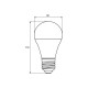 Світлодіодна лампочка Eurolamp LED-A60-10274(D)