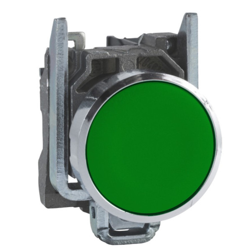 Металлическая кнопка Schneider Electric XB4BA31 Harmony XB4 зеленая