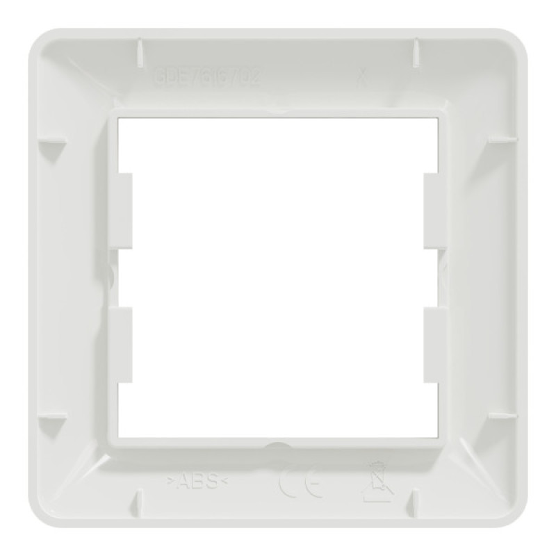 Рамка 1-постовая Schneider Electric Asfora белая (EPH5800121)