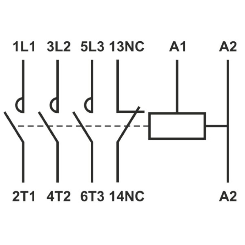 Контактор Promfactor FC-3/40А 1NC AC230В (FC31040230)