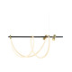 Люстра Zuma Line 2200277L Balbo Led 5x60+7.5W 3000K-6000K 5000Lm IP20